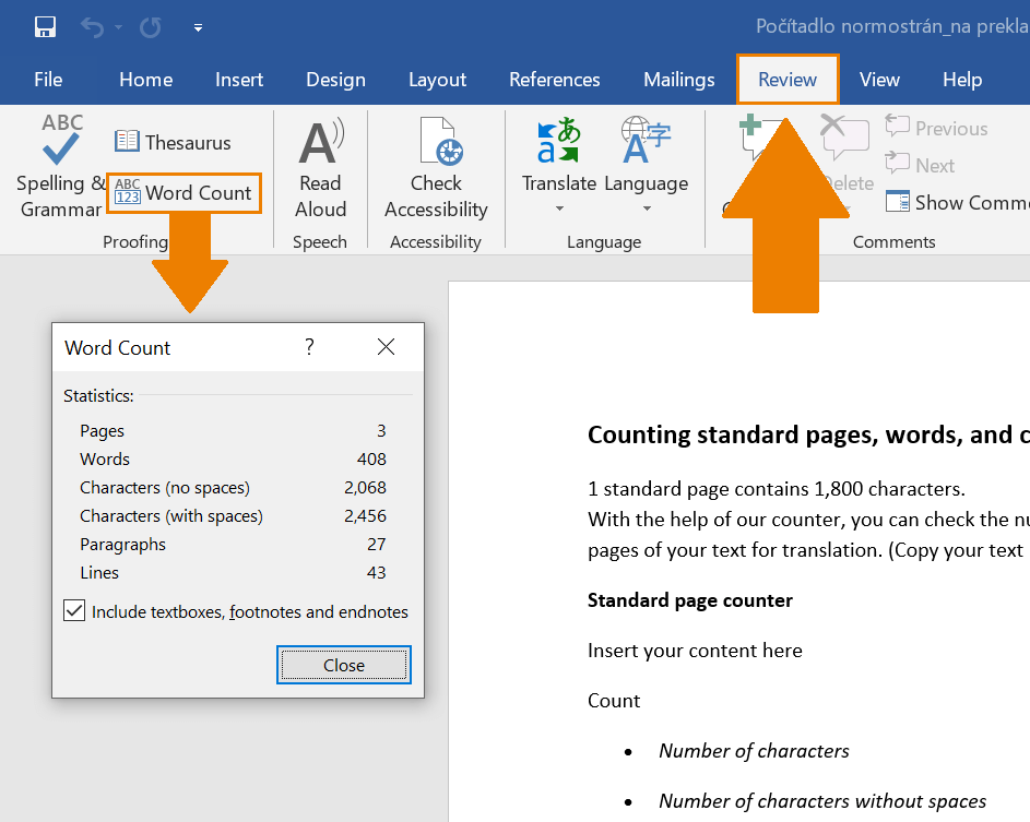 How to count characters in Microsoft Excel